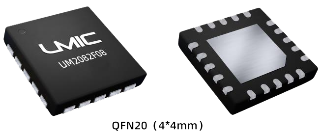 UM2082F08 — Ultra-Low-Power 8-bit MCU with 3-Channel LF Wake-up
